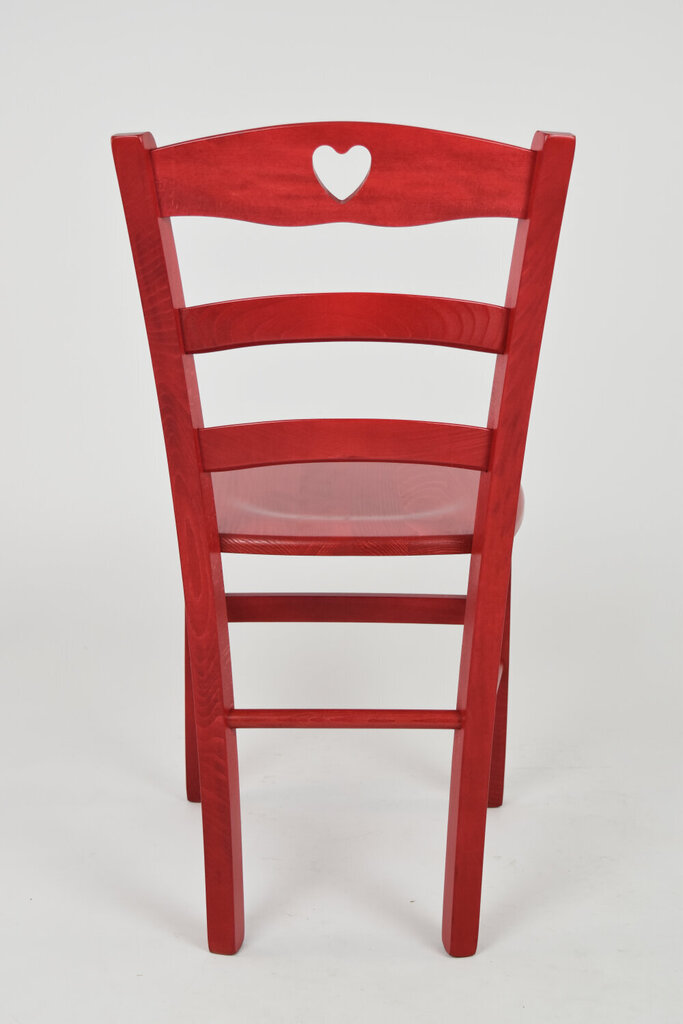 Kėdė Cuore, 2 vnt, raudonos kaina ir informacija | Virtuvės ir valgomojo kėdės | pigu.lt