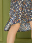 Laisvo silueto atlasinė suknelė Lega SK138, tamsiai mėlyna kaina ir informacija | Suknelės | pigu.lt