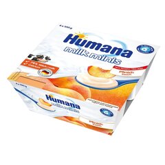 Humana Milk Minis jogurtinis desertas su persikais 400g kaina ir informacija | Tyrelės | pigu.lt