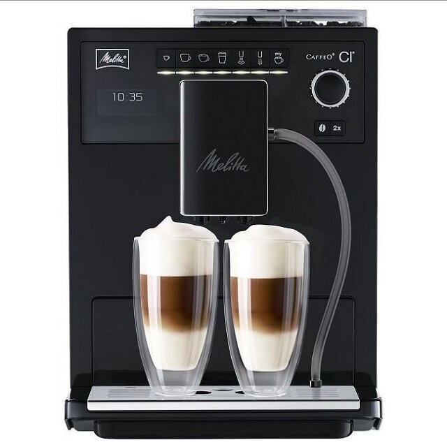 Melitta CI Pure Black E970-003 kaina ir informacija | Kavos aparatai | pigu.lt