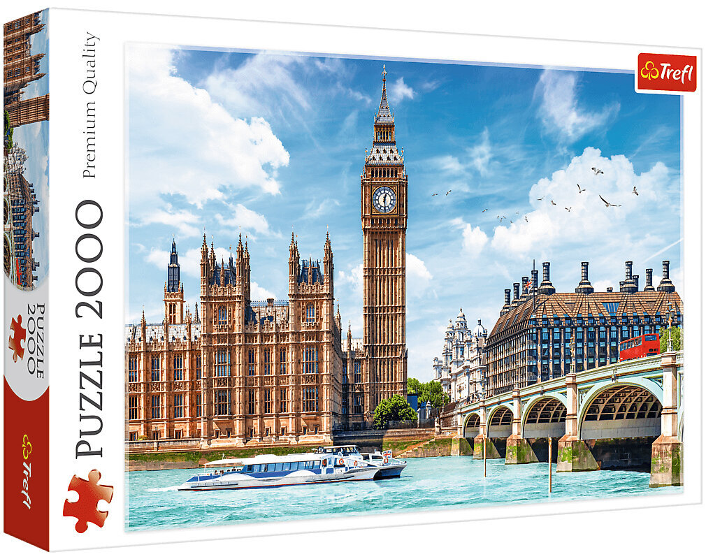 Dėlionė 487 big ben london england / *2000vnt kaina ir informacija | Dėlionės (puzzle) | pigu.lt