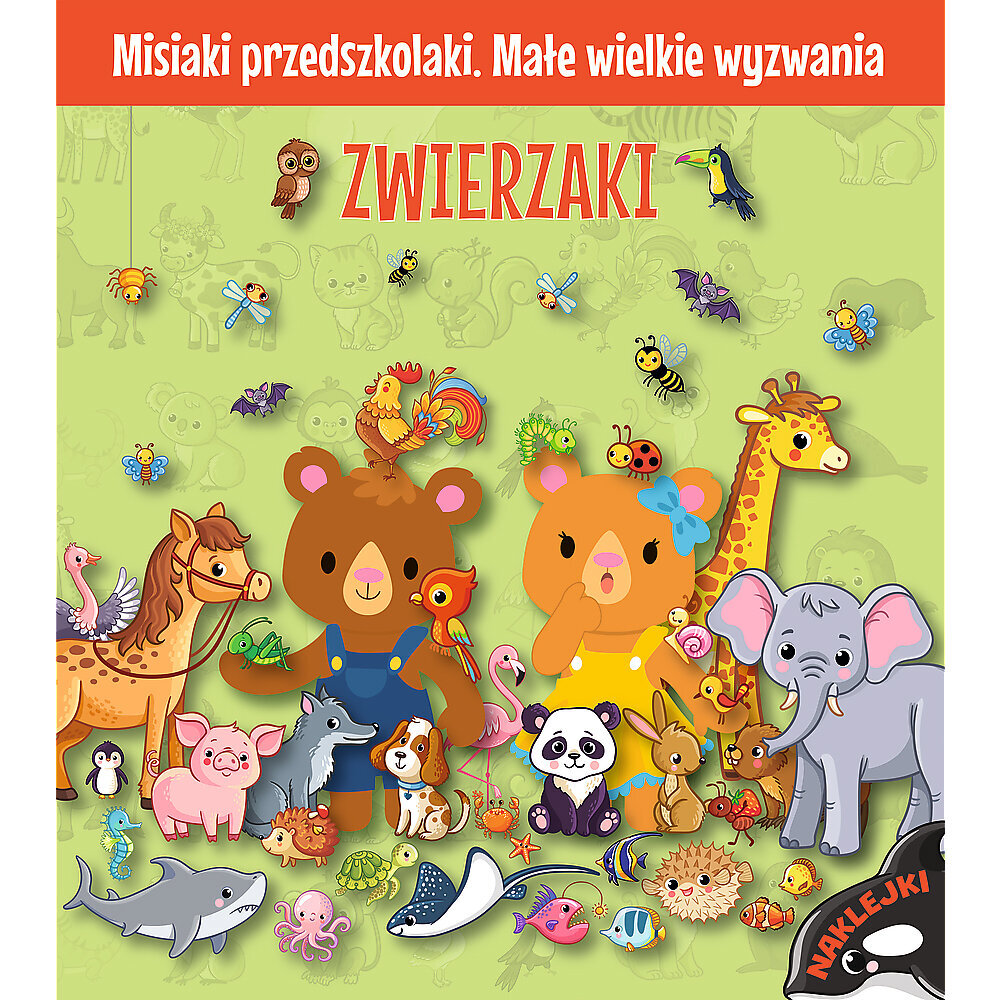 mishiaki-preschool – gyvūnai kaina ir informacija | Spalvinimo knygelės | pigu.lt