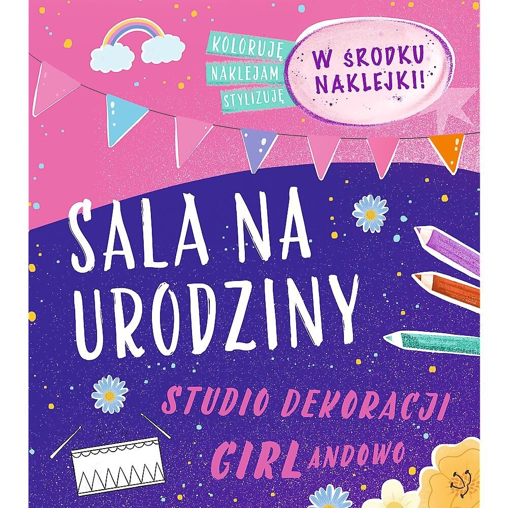 studio girlandowo - gimtadienio kambarys цена и информация | Spalvinimo knygelės | pigu.lt