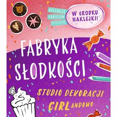 studio girlandowo - сладкая фабрика цена и информация | Книжки - раскраски | pigu.lt