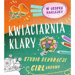 girlandowo studio - цветочный магазин клара цена и информация | Книжки - раскраски | pigu.lt