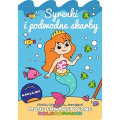 сладкие, блестящие - подводные сокровища цена и информация | Книжки - раскраски | pigu.lt