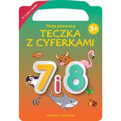 gyvūnai su skaičiais - 7 ir 8 skaičiais kaina ir informacija | Spalvinimo knygelės | pigu.lt