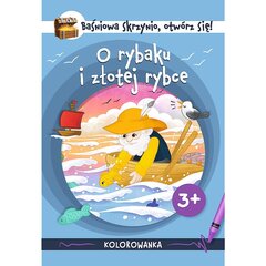 сказочный сундук - рыбак и золотая рыбка цена и информация | Книжки - раскраски | pigu.lt