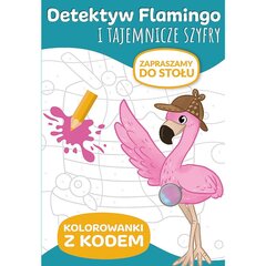 flamingo detektyvas – sveiki atvykę prie stalo kaina ir informacija | Spalvinimo knygelės | pigu.lt