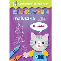 книги для детей котенок знает движение - что бежит? цена и информация | Книжки - раскраски | pigu.lt