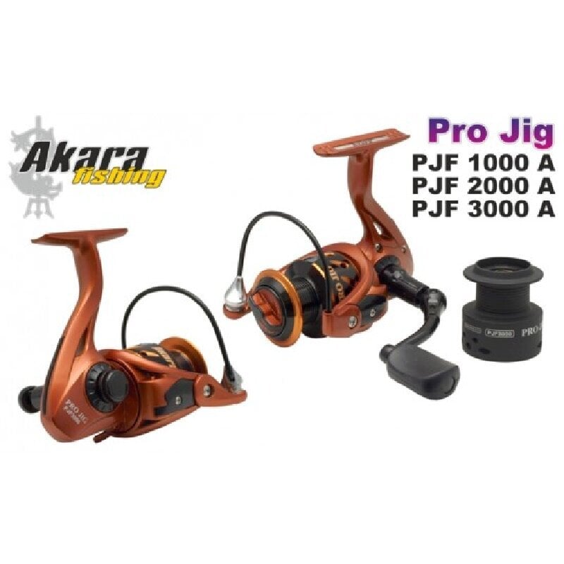 Ritė Akara Pro Jig PJF1000 5+1BB kaina ir informacija | Ritės žvejybai | pigu.lt