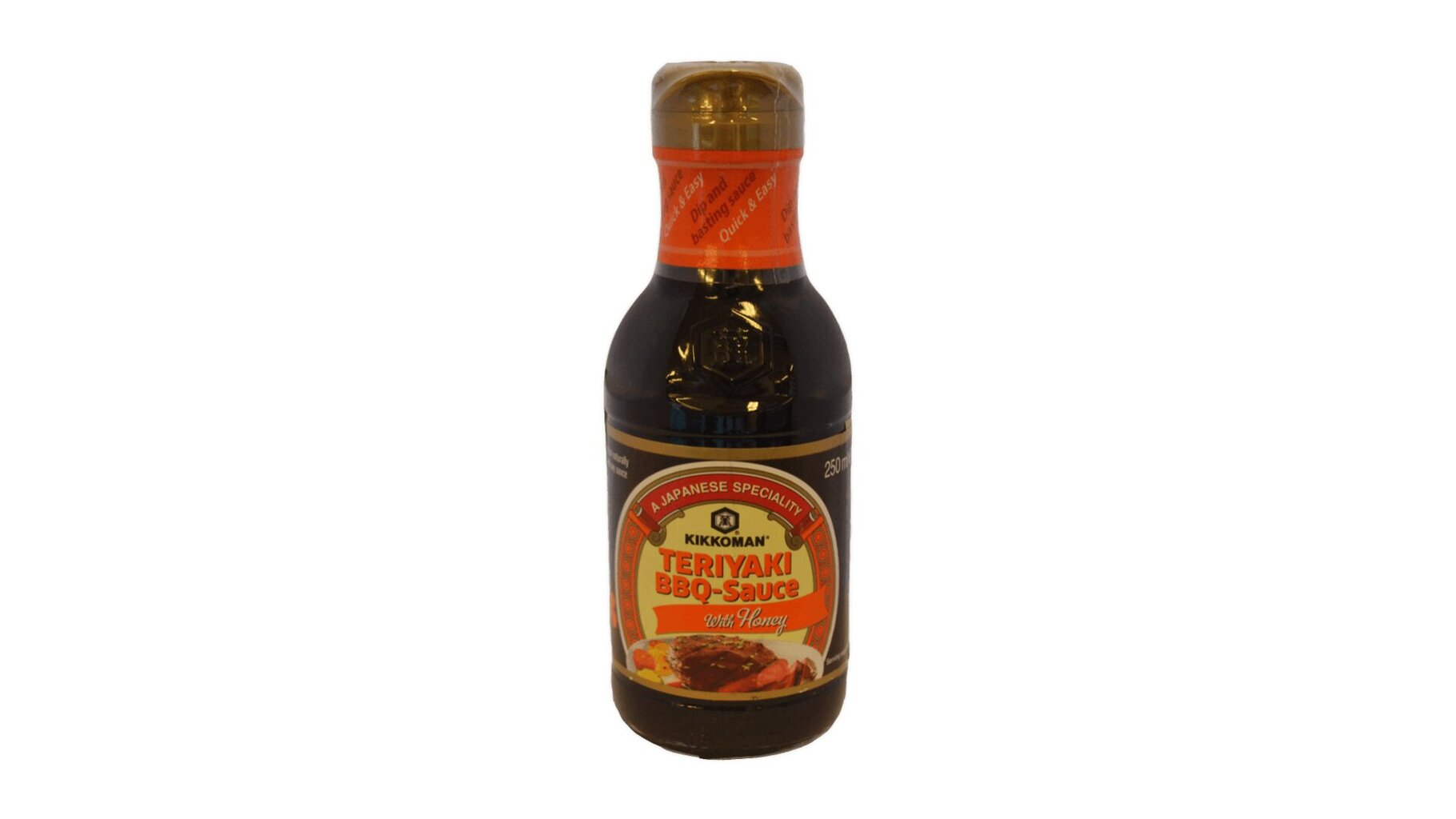 Teriyaki BBQ padažas su medum Kikkoman, 250 ml kaina ir informacija | Padažai | pigu.lt