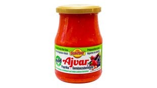 Paprikų padažas "Ajvar" švelnus Suntat, 340 g kaina ir informacija | Padažai | pigu.lt