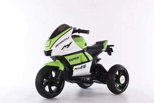 Электромотоцикл детский Moto V6 HT-5188, зеленый цена и информация | Электромобили для детей | pigu.lt