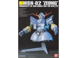 Пластиковая сборная модель Bandai Hguc MSN-02 Zeong, 55874 цена и информация | Конструкторы и кубики | pigu.lt