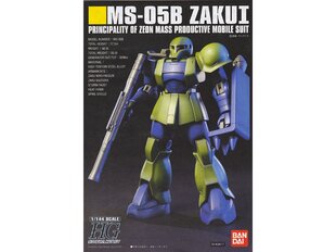 Konstruktorius Bandai Hguc MS-05B Zaku I kaina ir informacija | Konstruktoriai ir kaladėlės | pigu.lt