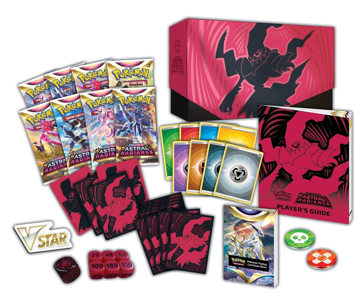 Настольная игра Pokemon - TCG Sword And Shield Astral Radiance Elite  Trainer Box цена | pigu.lt