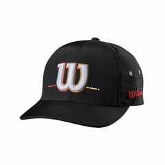 Kepurė su snapeliu Wilson WTH11020R, juodos spalvos kaina ir informacija | Vyriški šalikai, kepurės, pirštinės | pigu.lt