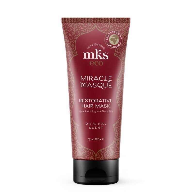 Plaukų kaukė pažeistiems plaukams Mks Eco (Marrakesh) Miracle Masque, 207 ml kaina ir informacija | Priemonės plaukų stiprinimui | pigu.lt