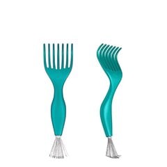 Plaukų šepečio valymo šepetėlis Wetbrush Teal цена и информация | Расчески, щетки для волос, ножницы | pigu.lt