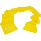 Pasipriešinimo guma Pure2Improve, 200x15cm, geltona kaina ir informacija | Pasipriešinimo gumos, žiedai | pigu.lt