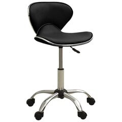 Biuro kėdė, juoda, dirbtinė oda (323674) kaina ir informacija | Biuro kėdės | pigu.lt