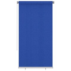 vidaXL Lauko roletas, mėlynos spalvos, 120x230cm, HDPE цена и информация | Жалюзи | pigu.lt