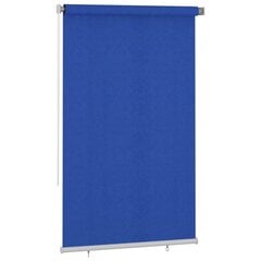 vidaXL Lauko roletas, mėlynos spalvos, 140x230cm, HDPE kaina ir informacija | Žaliuzės | pigu.lt