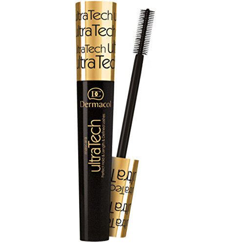 Blakstienų tušas Dermacol Ultra Tech Perfect Hold Mascara Black, 10 ml kaina ir informacija | Akių šešėliai, pieštukai, blakstienų tušai, serumai | pigu.lt