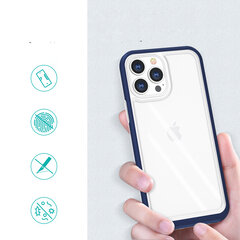 Чехол Hurtel Clear 3 в 1 для iPhone 13 Pro Max, синий цена и информация | Чехлы для телефонов | pigu.lt