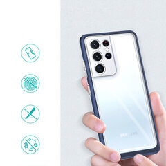Hurtel Clear 3in1 Case skirtas Samsung Galaxy S22 Ultra, mėlynas kaina ir informacija | Telefono dėklai | pigu.lt