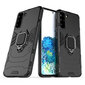 Ring Armor tough hybrid case cover + magnetic holder, skirtas Samsung Galaxy S22, juodas kaina ir informacija | Telefono dėklai | pigu.lt
