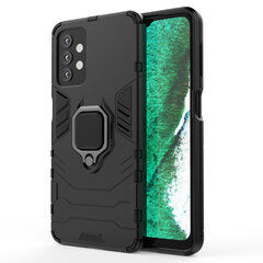 Ring Armor tough hybrid case cover + magnetic holder, skirtas Samsung Galaxy A33 5G, juodas kaina ir informacija | Telefono dėklai | pigu.lt