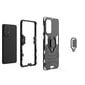 Ring Armor tough hybrid case cover + magnetic holder, skirtas Samsung Galaxy A73, juodas kaina ir informacija | Telefono dėklai | pigu.lt