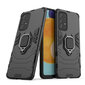 Ring Armor tough hybrid case cover + magnetic holder, skirtas Samsung Galaxy A73, juodas kaina ir informacija | Telefono dėklai | pigu.lt