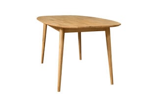 Стол обеденный Nord 2.1 1600x900x750 (дуб, паркетное натуральное масло) цена и информация | Кухонные и обеденные столы | pigu.lt
