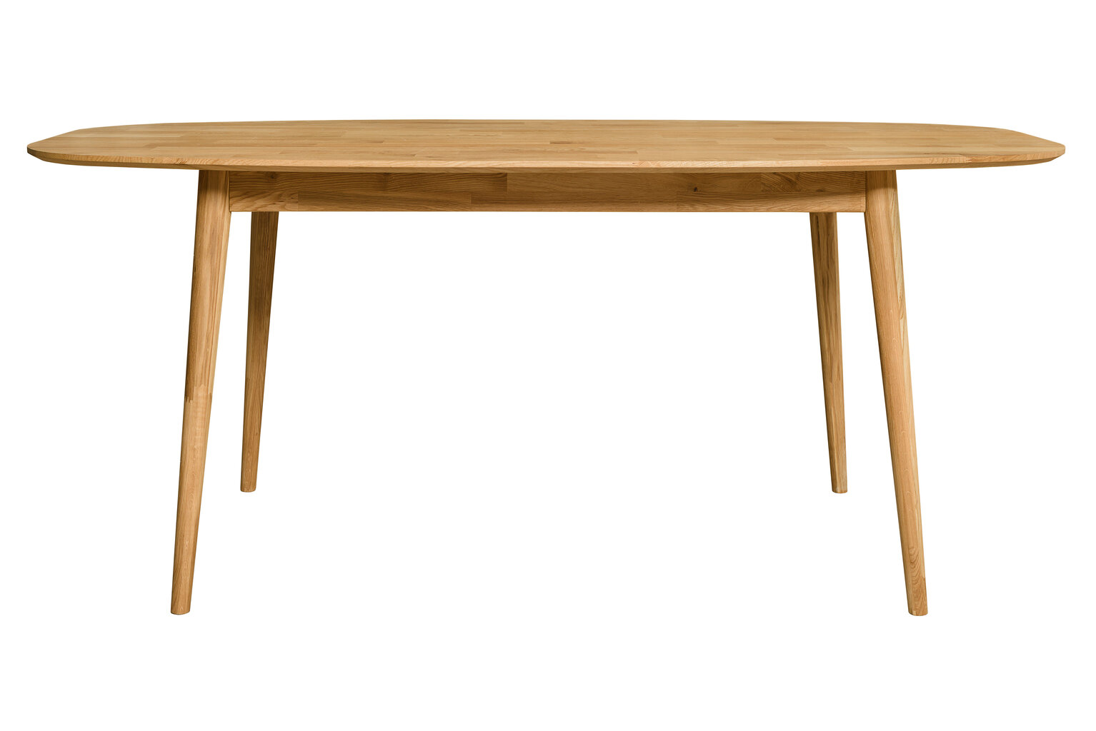 Valgomojo stalas Nord 2.1 1600x900x750 (ąžuolas, parketas, natūralus aliejus) kaina ir informacija | Virtuvės ir valgomojo stalai, staliukai | pigu.lt