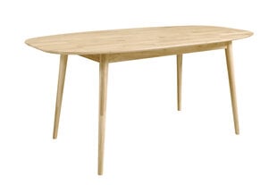 Стол обеденный Nord 2.1 1600x900x750 (отбеленный дуб) цена и информация | Кухонные и обеденные столы | pigu.lt