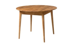 Valgomojo stalas Nord 3 D850х750 (ąžuolas, parketas, natūralus aliejus) kaina ir informacija | Virtuvės ir valgomojo stalai, staliukai | pigu.lt