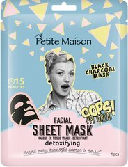 Lakštinė veido kaukė Petite Maison Detoxifying Facial Mask, 25 ml kaina ir informacija | Veido kaukės, paakių kaukės | pigu.lt