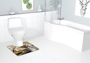 Tualeto kilimėlis "Benedomo" 50x60 cm, memory foam kaina ir informacija | Vonios kambario aksesuarai | pigu.lt