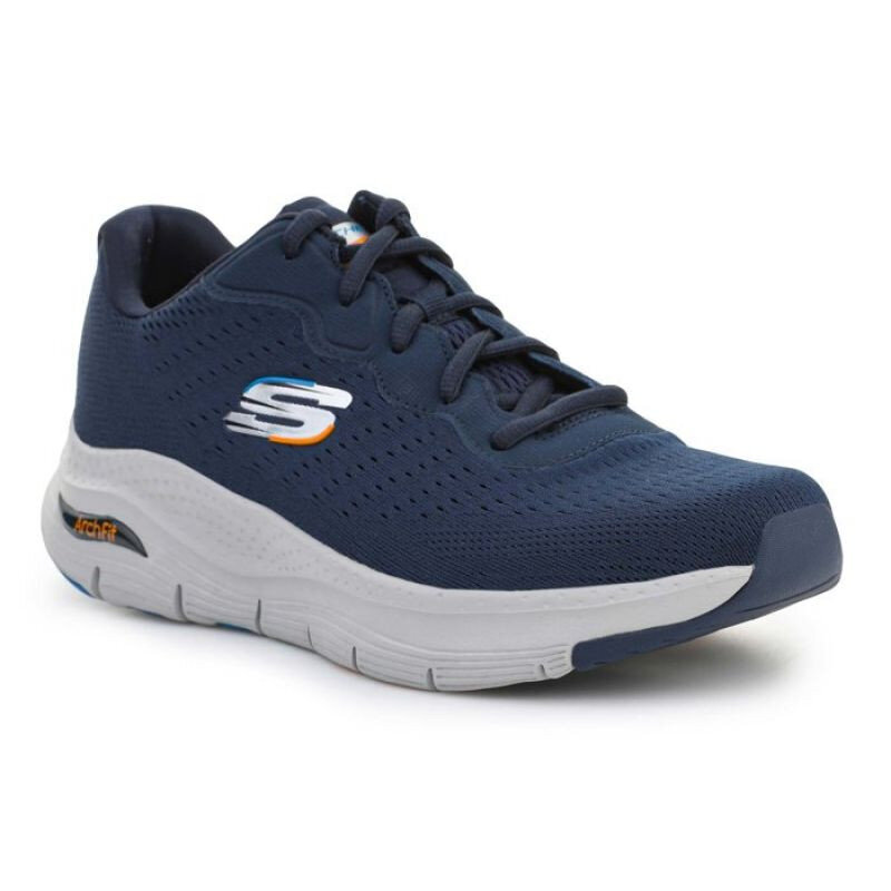 Sportiniai batai vyrams Skechers Arch Fit Infinity Cool M 232303NVY, mėlyni цена и информация | Kedai vyrams | pigu.lt