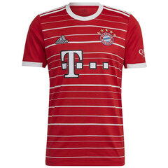 Спортивная футболка с коротким рукавом, мужская Adidas FC Bayern 22/23 Home цена и информация | Мужская спортивная одежда | pigu.lt