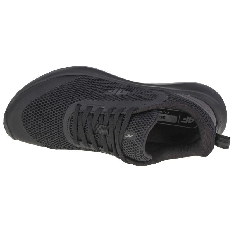 Sportiniai bateliai moterims 4F Women's Circle Sneakers W NOSD4OBDS30020S, juodi kaina ir informacija | Sportiniai bateliai, kedai moterims | pigu.lt