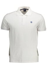 Vyriški marškinėliai North Sails Polo, balti kaina ir informacija | Vyriški marškinėliai | pigu.lt