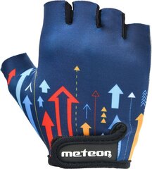 Велосипедные перчатки Meteor Kids Arrows, M цена и информация | Тренировочные перчатки | pigu.lt