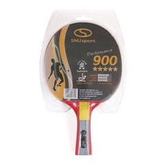 Teniso raketė SMJ Sport, 1vnt, raudona kaina ir informacija | Stalo teniso raketės, dėklai ir rinkiniai | pigu.lt