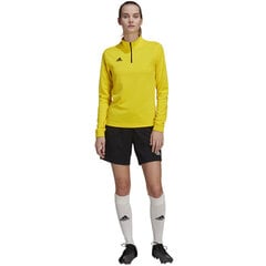 Женская тренировочная блузка с длинными рукавами Adidas Entrada 22 HI2130, желтая цена и информация | Спортивная одежда для женщин | pigu.lt