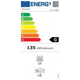 Philco PW 17 GDFB kaina ir informacija | Vyno šaldytuvai | pigu.lt