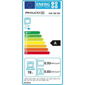 Philco POP 788 TBX kaina ir informacija | Orkaitės | pigu.lt